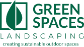 green spaces landscaping logo green