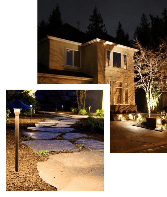 Enhance the appeal of your home with outdoor lighting.